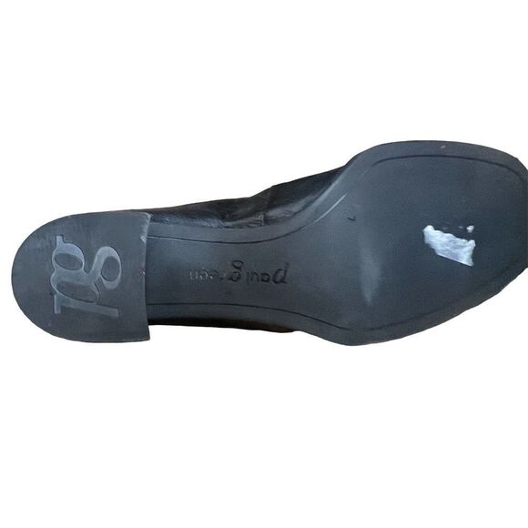 Paul Green Black Leather Low Heeled Penny Loafer NWOB Size 7/US 9 1/2 - Picture 10 of 10